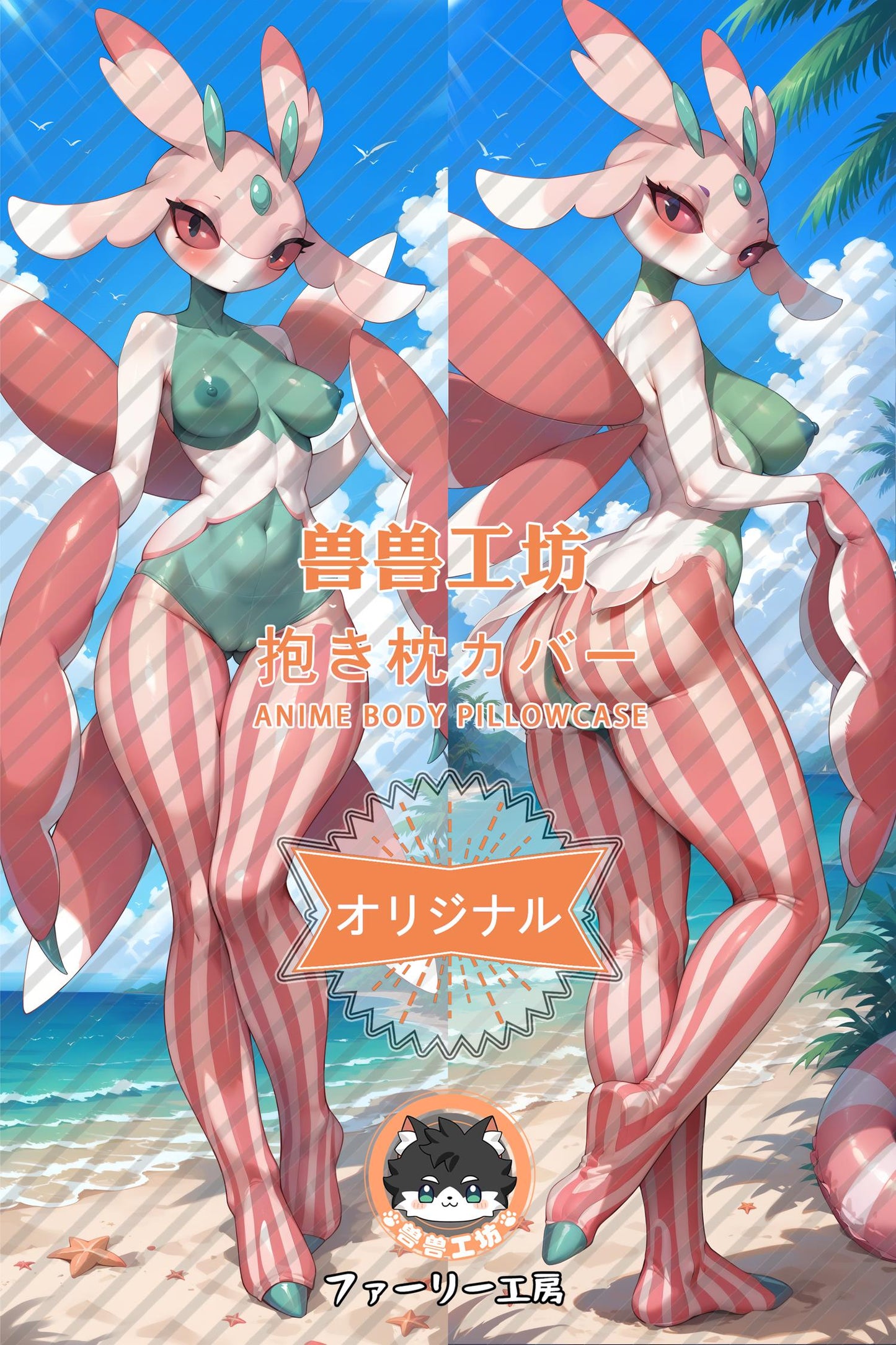 Xiang Tanghua_Pokémon_8UCy3R Body Pillow Cover