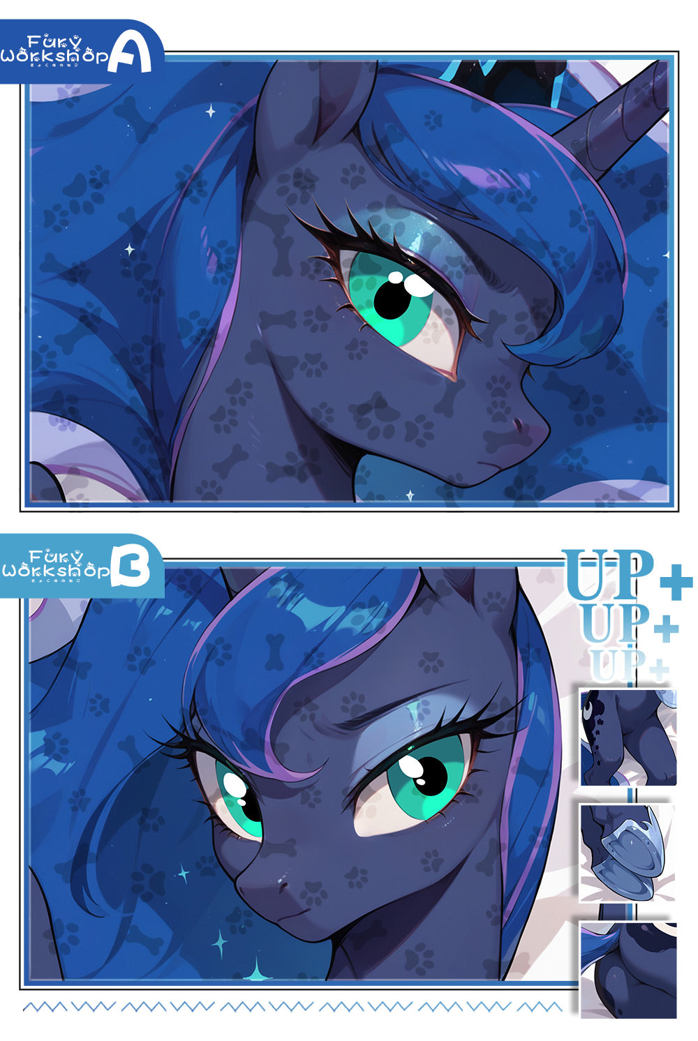 FurryWorkshop Princess Luna Equal body pillowcase