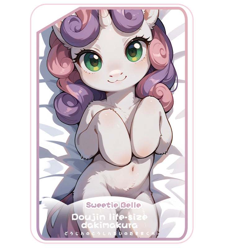 FurryWorkshop Sweetie Belle Equal body pillowcase