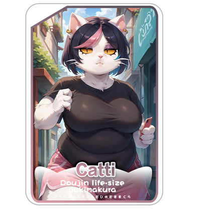 FurryWorkshop deltarune Catti Equal body pillowcase