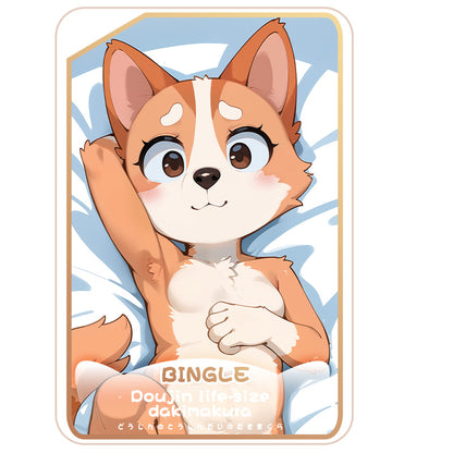 FurryWorkshop Bluey Bingo Heeler Equal body pillowcase