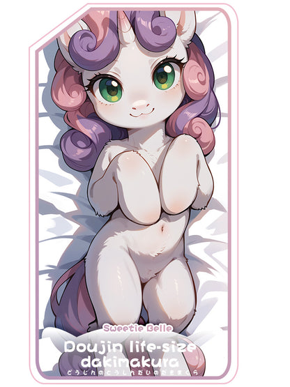 FurryWorkshop Sweetie Belle Equal body pillowcase