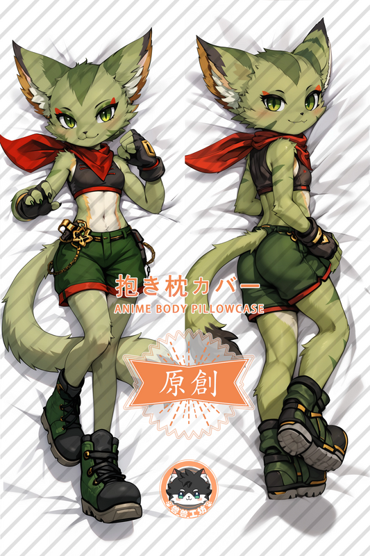 野猫可萝 Pillow cover