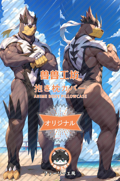 Martial Arts Bear Master_Pokémon_IXpesZ Body Pillow Cover