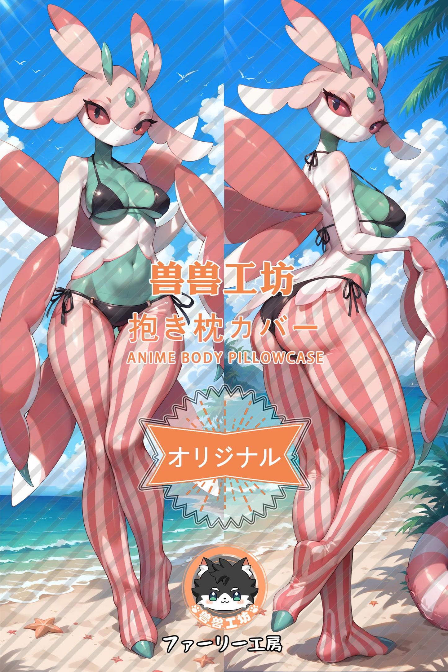 Xiang Tanghua_Pokémon_8UCy3R Body Pillow Cover