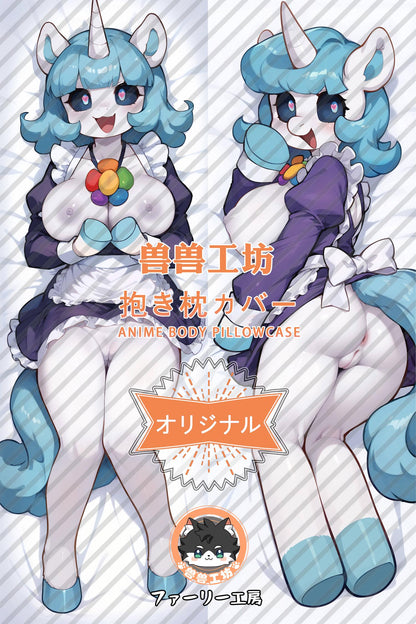 Cunning Corn_Poppy Playtime_I2zHZ8 Body Pillow Cover
