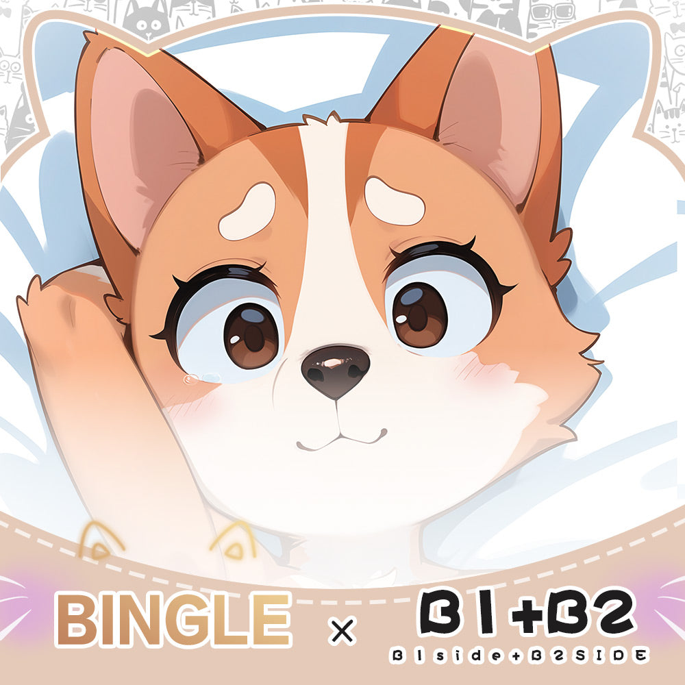 FurryWorkshop Bluey Bingo Heeler Equal body pillowcase