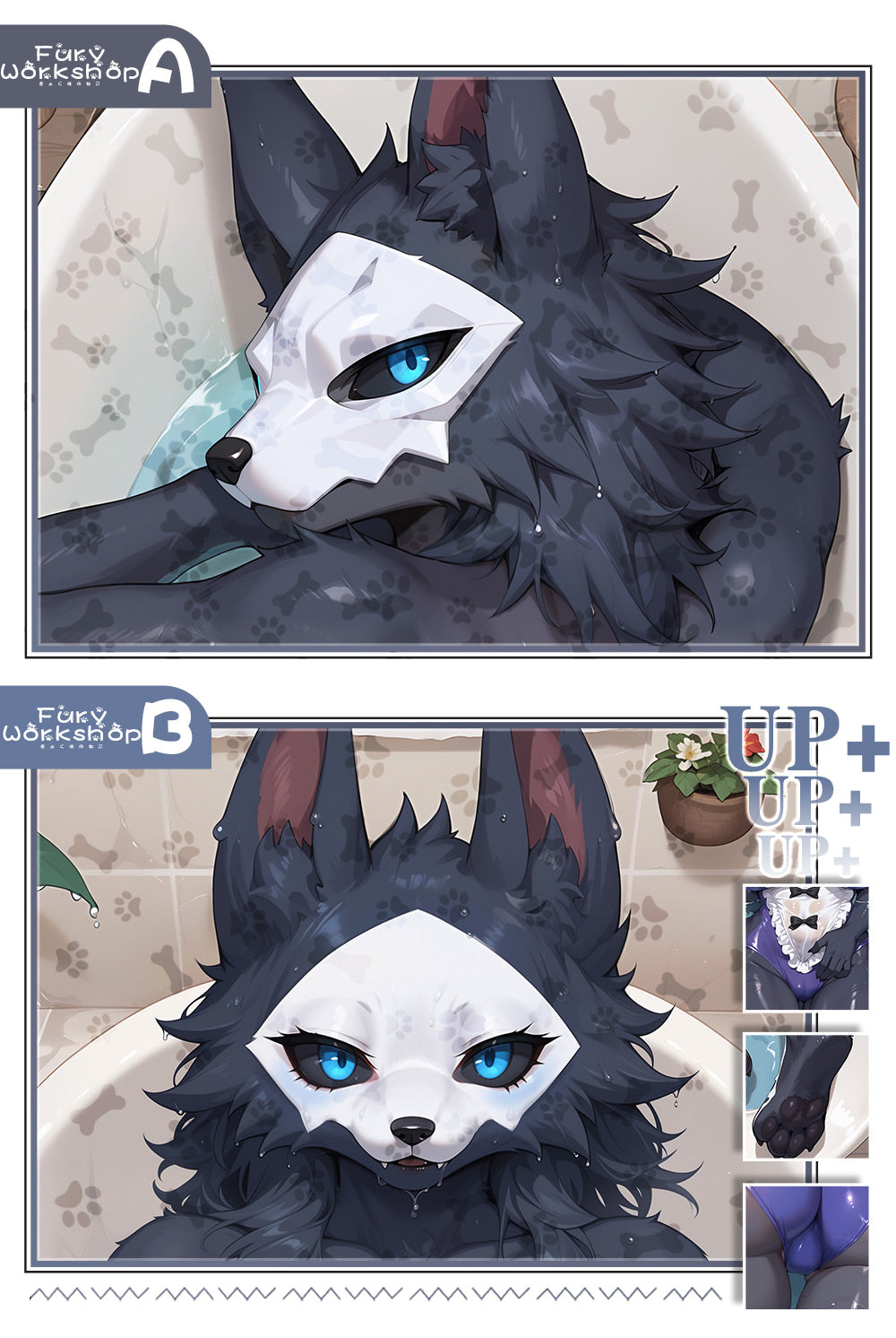 FurryWorkshop Changed Puro Equal body pillowcase