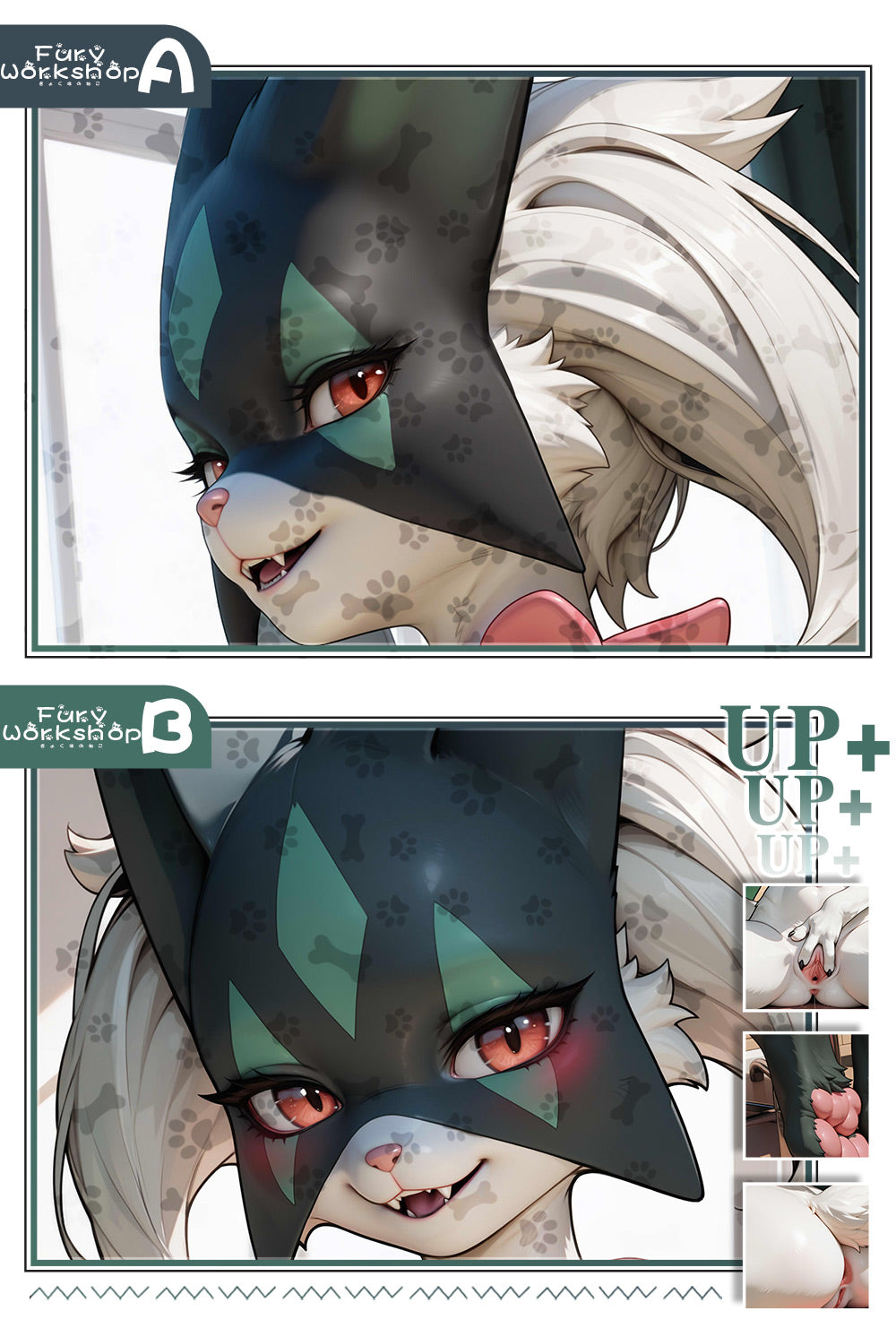 FurryWorkshop Pokémon Meowscarada Equal body pillowcase