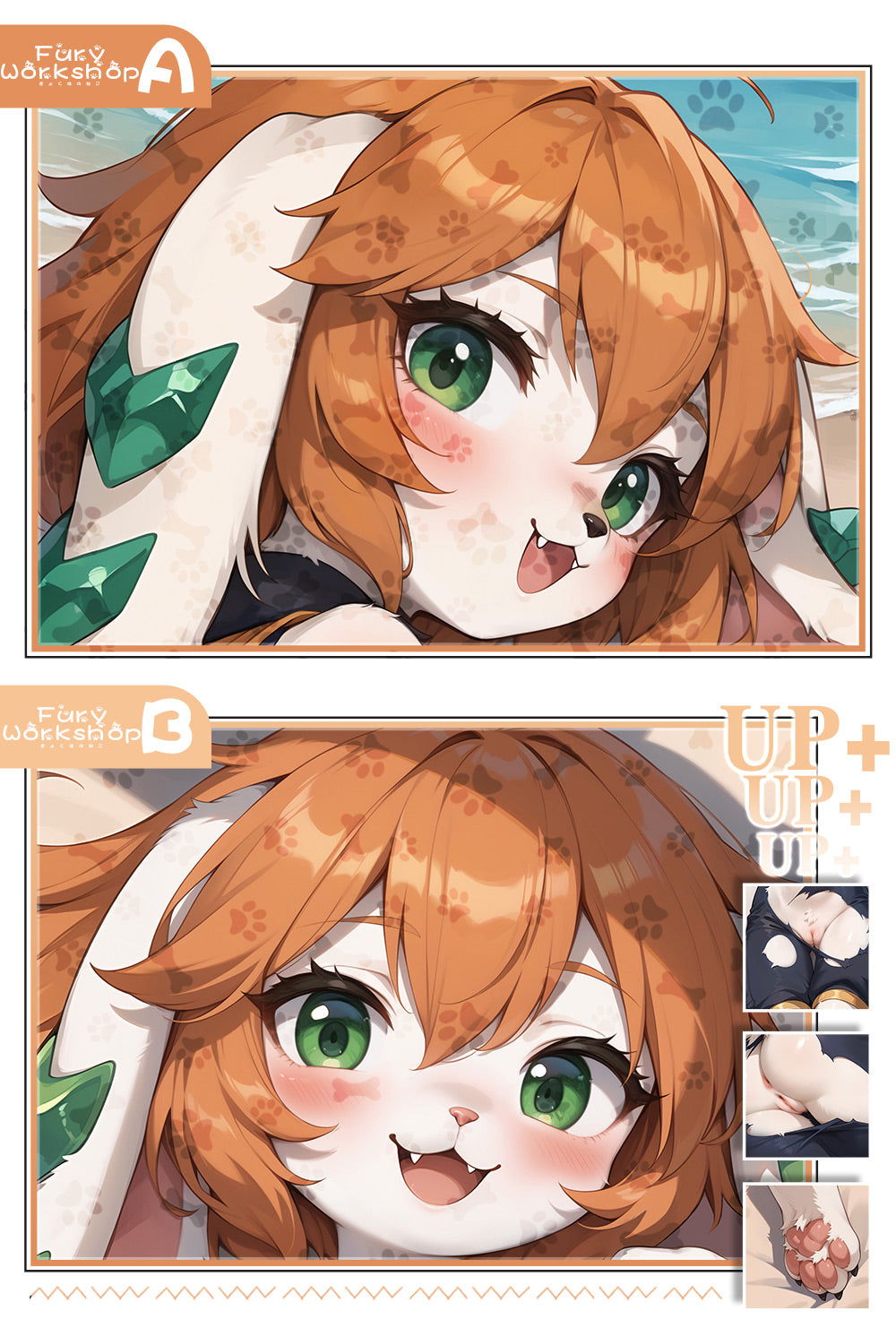 FurryWorkshop Freedom Planet 2 Milla  Equal body pillowcase