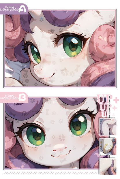 FurryWorkshop Sweetie Belle Equal body pillowcase