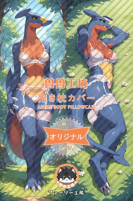 Garchomp Pillow cover